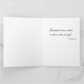 Herbst Füllhorn Karte (Innenseite)