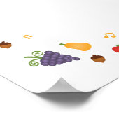 Herbst-Fundraiser-Poster 11x17 Landschaft Poster (Ecke)