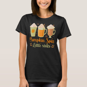 Herbst Funny Pumpkin Gewürz kleine Schwester T-Shirt