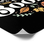 Herbst für eine große Buchvorlesung biblischer Her Poster (Ecke)