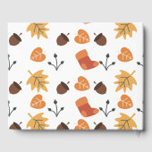 Herbst Gästebuch (Rückseite)