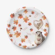 Herbst Geburtstagsbash - Igel & Natur Thema