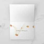 Herbst-Geburtstagseiche Karte (Innenseite)