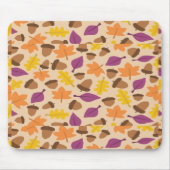 Herbst gemustert mousepad (Vorne)