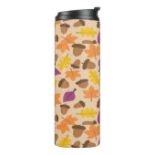 Herbst gemustert thermosbecher (Nach links gedreht)
