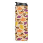Herbst gemustert thermosbecher (Nach rechts gedreht)