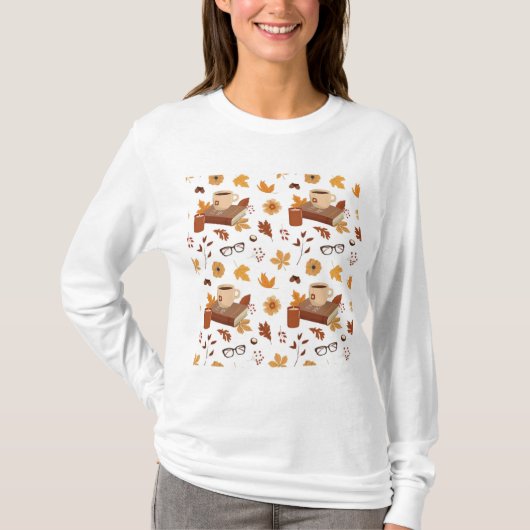 Herbst Gemütliche Retreat T-Shirt (Vorderseite)