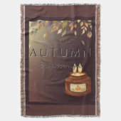 Herbst Gentle Abends Blanket - Cosy Fall Zuhause Decke (Vorderseite Vertikal)