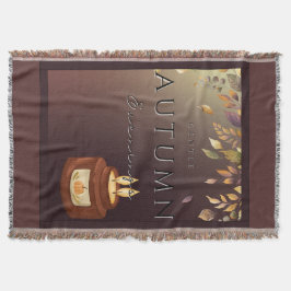 Herbst Gentle Abends Blanket - Cosy Fall Zuhause Decke