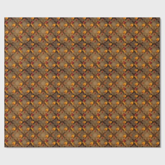 Herbst Geschenkpapier (Flach)