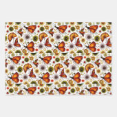 Herbst Geschenkpapier Set (Vorderseite 3)