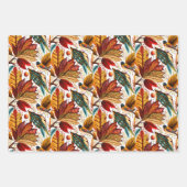 Herbst Geschenkpapier Set (Vorderseite 2)