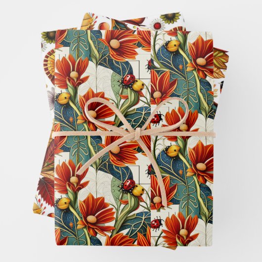 Herbst Geschenkpapier Set (Beispiel)