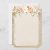 Herbst Geschwister Zwei Geburtstage Einladung (Rückseite)