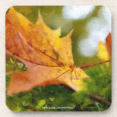 Herbst Getränkeuntersetzer (Vorderseite)