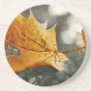 Herbst Getränkeuntersetzer