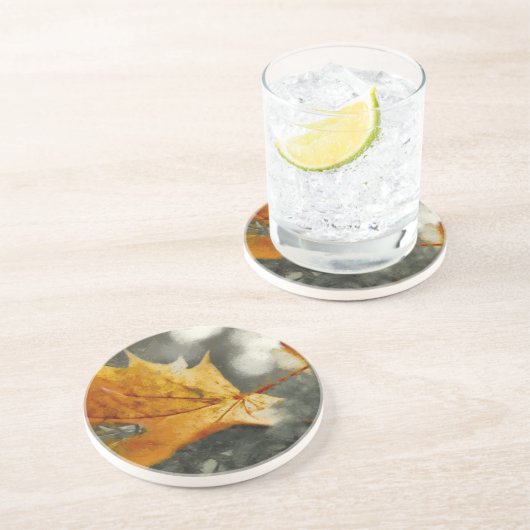 Herbst Getränkeuntersetzer (Seite)