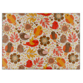 Herbst Getweetet Schneidebrett (Vorderseite)