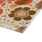 Herbst Getweetet Schneidebrett (Ecke)