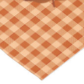 Herbst Gingham Erntedank Tableclout Tischdecke (Schrägansicht)