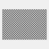 Herbst-Gingham-Farben, Geschenkpapierbögen Geschenkpapier Set (Vorderseite 2)