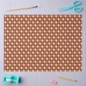 Herbst-Gingham-Muster Seidenpapier (Basteln)