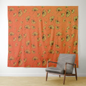 Herbst-Ginkgo Wandteppich (Beispiel (Horizontal))