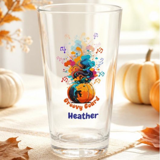 Herbst-Glasbecher Glas