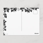 Herbst, glückliches Halloween! Postkarte (Rückseite)
