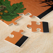 Herbst, glückliches Halloween! Puzzle (Seite)