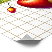 Herbst-Gnom-Plakat Poster (Ecke)
