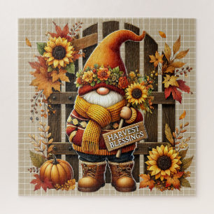 Herbst-Gnom-Puzzle Puzzle
