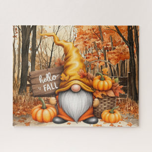 Herbst-Gnom-Puzzle Puzzle