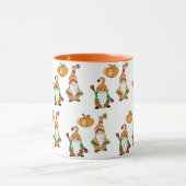 Herbst Gnome Fall SaisonHalloween Tasse (Zentrum)