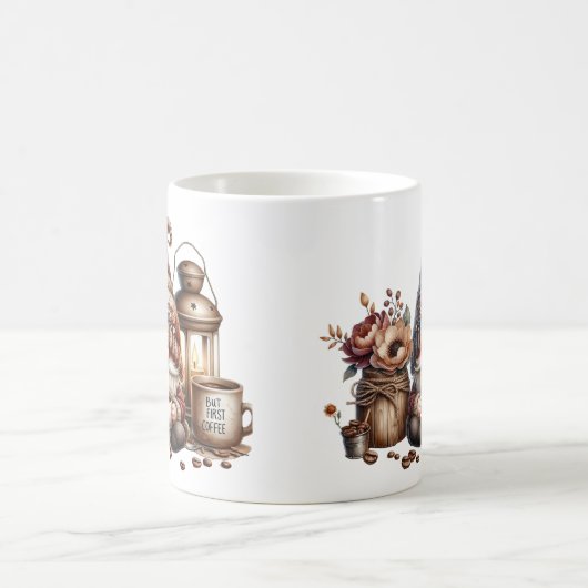 Herbst-Gnome Kaffeetasse (Mittel)