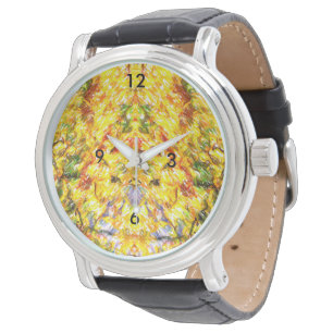 Herbst Gold Armbanduhr