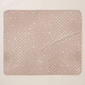 Herbst-Gold-Blätter: Blumenmuster Sherpadecke (Vorderseite (Horizontal))
