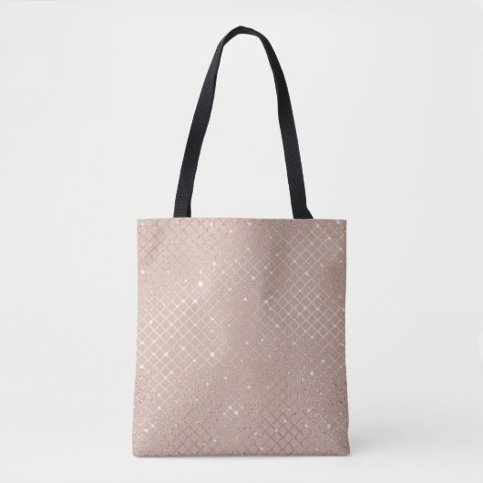 Herbst-Gold-Blätter: Blumenmuster Tasche (Vorderseite)
