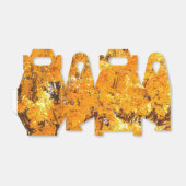 Herbst-Gold-Blätter Geschenkschachtel (Ungefaltet)