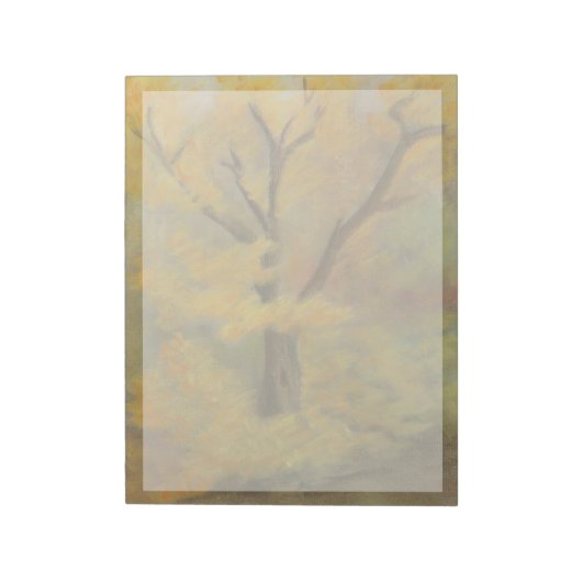 Herbst Gold Notizblock (Rotiert)