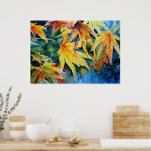 Herbst Gold Poster (Küche)