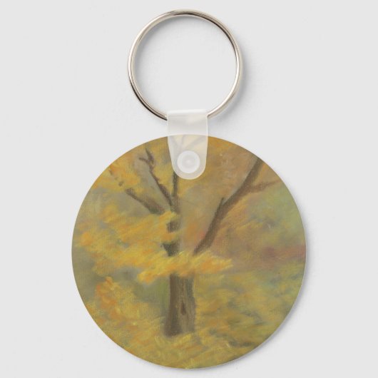 Herbst Gold Schlüsselanhänger (Vorderseite)