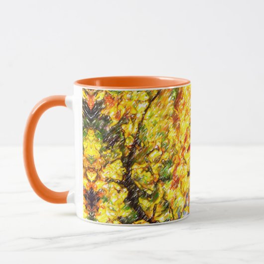 Herbst Gold Tasse (Links)