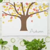 Herbst-Gold-Tree Handtuch (Gefaltet)
