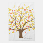 Herbst-Gold-Tree Handtuch (Vertikal)