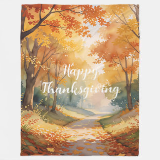 Herbst Golden Beliebte Thanksgiving-Kollektion Fleecedecke