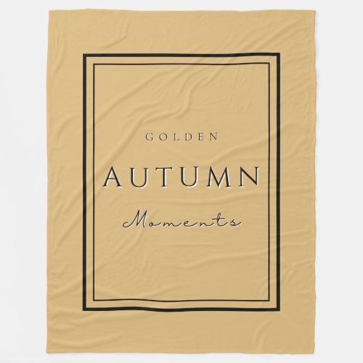 Herbst Golden Moments Fleece Blanket Cosy Fall (Vorderseite)