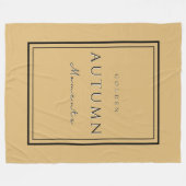 Herbst Golden Moments Fleece Blanket Cosy Fall (Vorderseite (Horizontal))