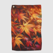 Herbst Golfhandtuch (Vorderseite)