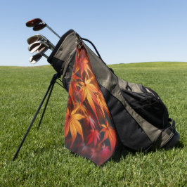 Herbst Golfhandtuch
